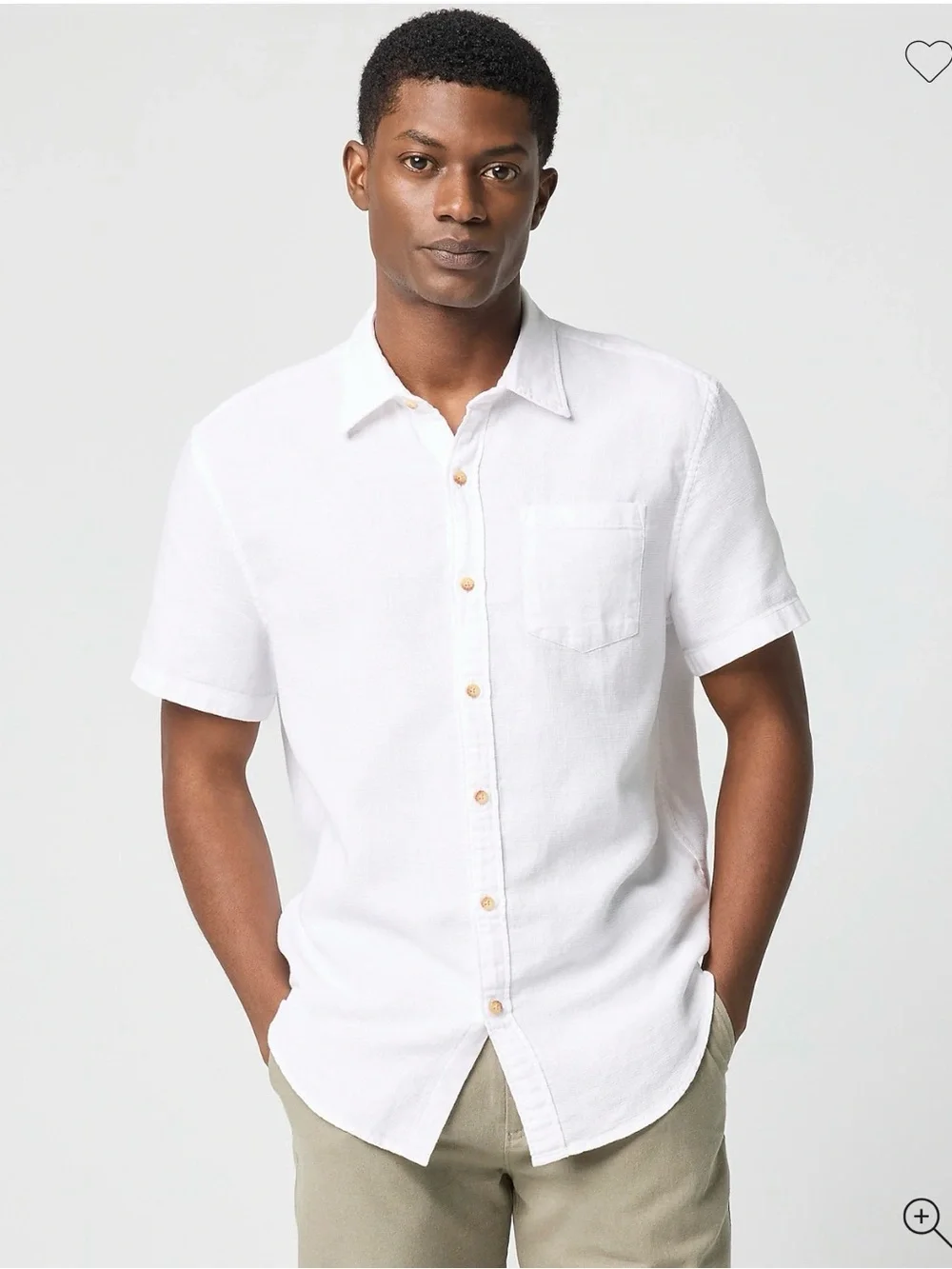 J Crew short sleeve harbor shirt size medium